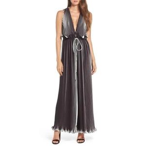 Anthropologie C/MEO Collective Dream Chaser Accordion Pleat Jumpsuit